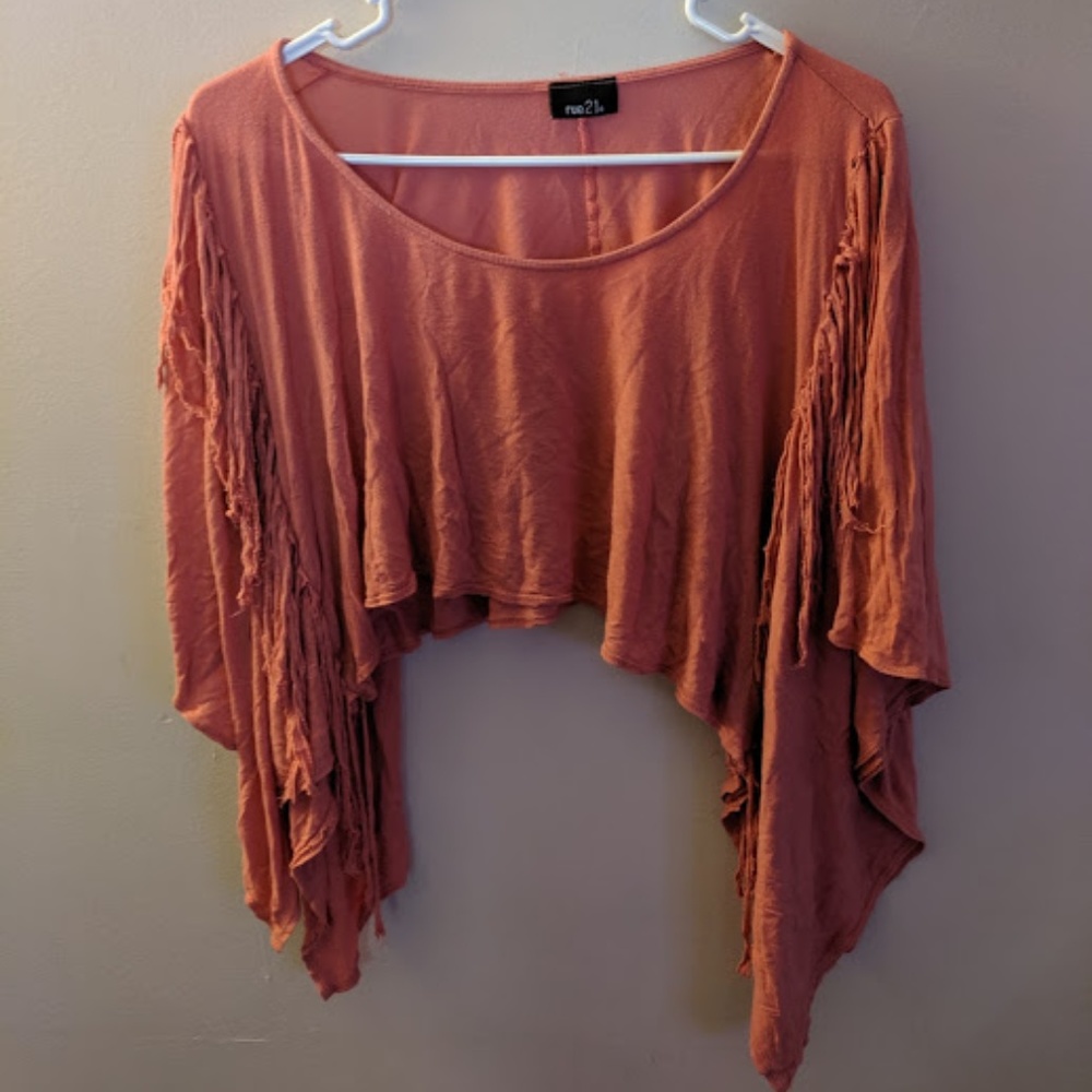 Pink Crop Top